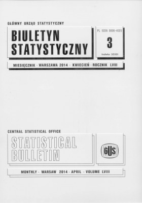 Biuletyn Statystyczny nr 3/2014