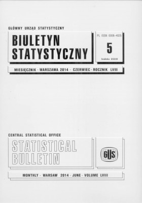 Biuletyn Statystyczny Nr 5/2014