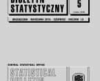 Biuletyn Statystyczny Nr 5/2016 Foto