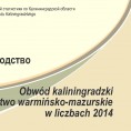 Obwód kaliningradzki i województwo warmińsko-mazurskie w liczbach 2014 (folder) Foto