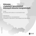 Informator o badaniach i opracowaniach dotyczących obszarów transgranicznych Foto
