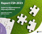 Społeczna odpowiedzialność statystyki publicznej. Raport CSR 2023 Foto