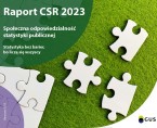Społeczna odpowiedzialność statystyki publicznej. Raport CSR 2023 Foto