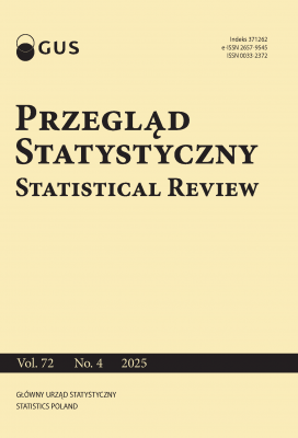 Przegląd Statystyczny vol.72 No.4 2025 Główny Urząd Statystyczny