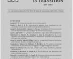 Statistics in Transition new series nr 4/2021 Foto