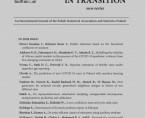 Statistics in Transition new series nr 2/2023 Foto