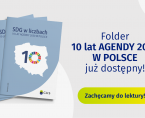 SDG w liczbach. 10 lat Agendy 2030 w Polsce Foto