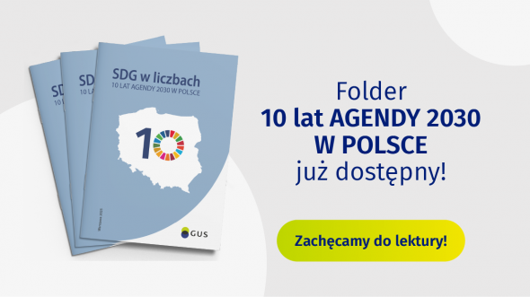 SDG w liczbach. 10 lat Agendy 2030 w Polsce