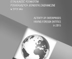 Działalność podmiotów posiadających jednostki zagraniczne w 2015 r. Foto