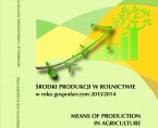 Środki produkcji w rolnictwie w roku gospodarczym 2013/2014 Foto