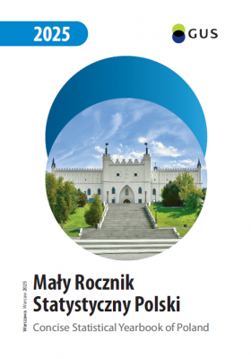 Okładka publikacji &quot;Mały Rocznik Statystyczny Polski 2025&quot;