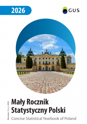 Okładka publikacji Mały Rocznik Statystyczny Polski 2026