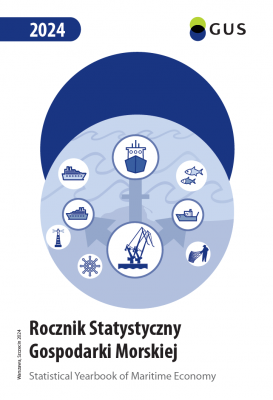 Okładka publikacji Rocznik Statystyczny Gospodarki Morskiej 2024