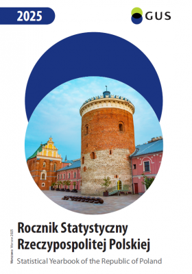 Rocznik Statystyczny Rzeczypospolitej Polskiej 2025. Okładka publikacji