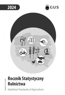 Okładka publikacji Rocznik Statystyczny Rolnictwa 2024