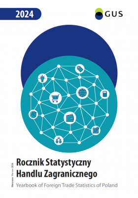Rocznik Statystyczny Handlu Zagranicznego 2024. Okładka