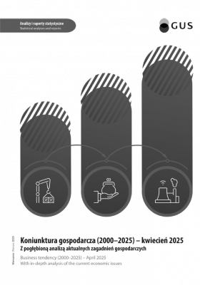 Koniunktura gospodarcza (2000–2025) - kwiecień 2025 Okładka