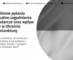 Pogłębione pytania o aktualne zagadnienia gospodarcze oraz wpływ wojny w Ukrainie na koniunkturę – oceny i oczekiwania. Aneks do publikacji (listopad 2022) Foto