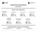 Infografika - Koniunktura gospodarcza w kwietniu 2020 roku Foto