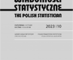 Wiadomości Statystyczne. The Polish Statistician nr 10/2023 Foto