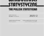 Wiadomości Statystyczne. The Polish Statistician nr 2/2025 Foto