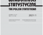 Wiadomości.Statystyczne. The Polish Statistician nr 1/2021 Foto