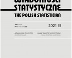 Wiadomości Statystyczne. The Polish Statistician nr 5/2021 Foto