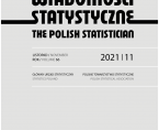 Wiadomości Statystyczne. The Polish Statistician nr 11/2021 Foto