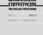 Wiadomości Statystyczne. The Polish Statistician nr 5/2022 Foto