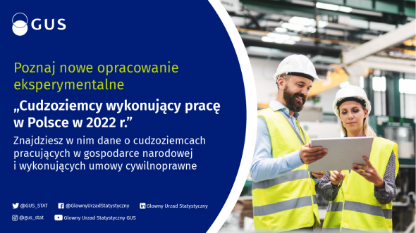 Cudzoziemcy wykonujący pracę w Polsce w 2022 roku