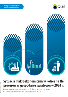 Sytuacja makroekonomiczna w Polsce na tle procesów w gospodarce światowej w 2024 r. Okładka