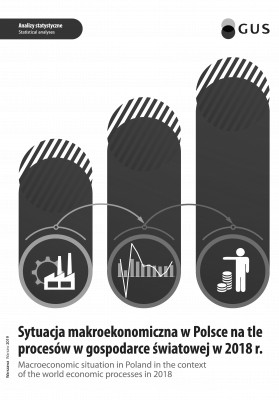 Okładka - Sytuacja makroekonomiczna w Polsce na tle procesów zachodzących w gospodarce światowej w 2018 r.