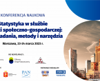 Konferencja "Statystyka w służbie polityki społeczno-gospodarczej: nowe badania, metody i narzędzia" Foto