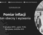 Seminarium naukowe - Pomiar inflacji. Stan obecny i wyzwania Foto