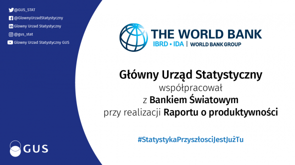 Dzięki współpracy Banku Światowego i Głównego Urzędu Statystycznego powstał raport dot. produktywności polskich firm