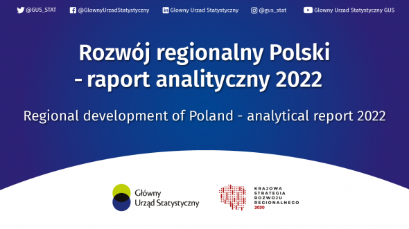 Rozwój regionalny Polski - raport analityczny 2022